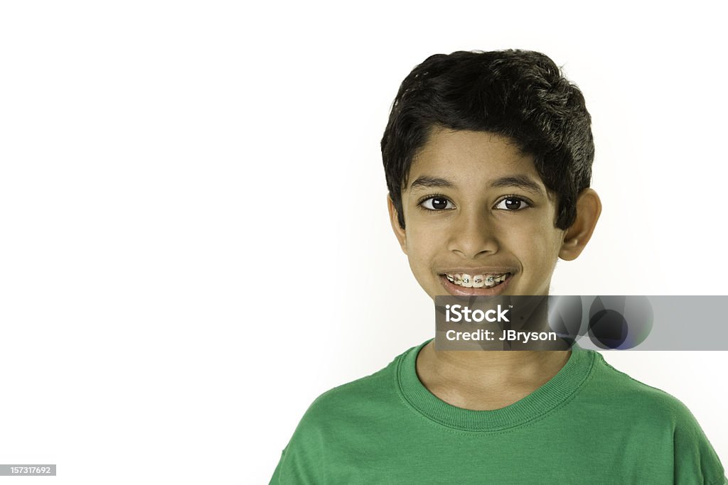 Childrens Faces of Diversity Braces  Child Stock Photo