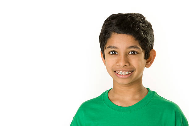 Childrens Faces of Diversity Braces  one boy only photos stock pictures, royalty-free photos & images
