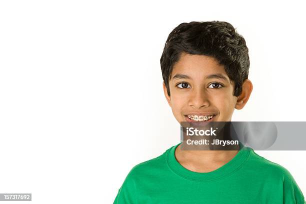 Childrens Faces Of Diversity Braces Stock Photo - Download Image Now - Child, Boys, Dental Braces