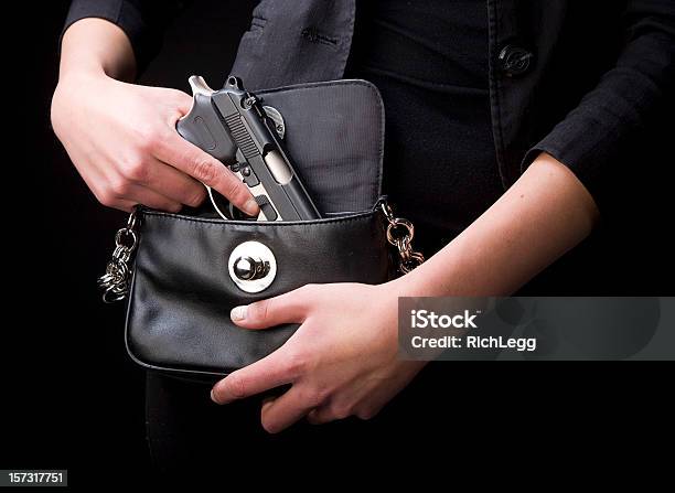 Woman Carrying Handgun Stock Photo - Download Image Now - Concealed Carry, Self-Defense, Gun