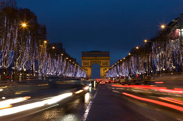 istock Avenue des Champs-Elysees and Arc de Triomphe 157317764