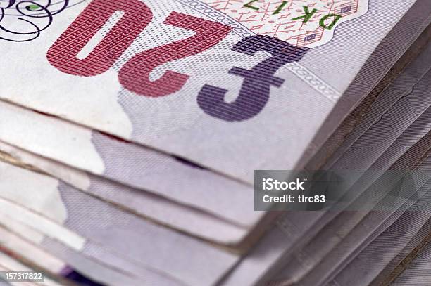 英国 20 ポンドノートクローズアップ - イギリスのストックフォトや画像を多数ご用意 - イギリス, イギリス通貨, ポンド記号