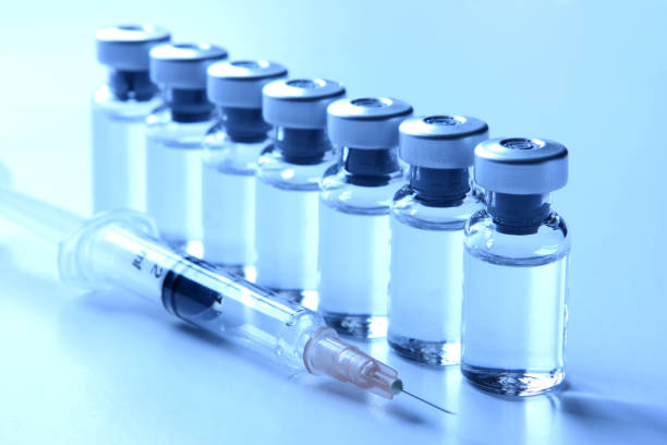 istock Medical Vials and a Syringe - Vaccination Concepts Series 157317886
