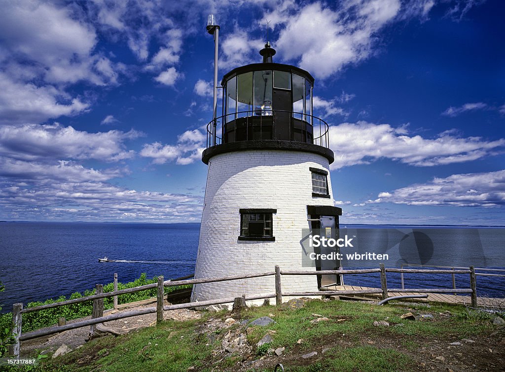 Owl's Head Lighthouse - Foto stock royalty-free di Allegro