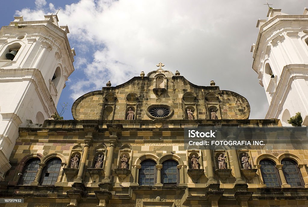 Panama Cathedral: Our Lady of the Assumption  Casco Viejo Stock Photo