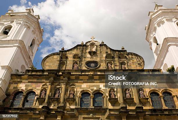 Panama Cathedral Our Lady Of The Assumption Stock Photo - Download Image Now - Casco Viejo, Architecture, Capital Cities