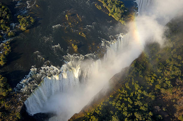 landscape of Victoria Water Falls
