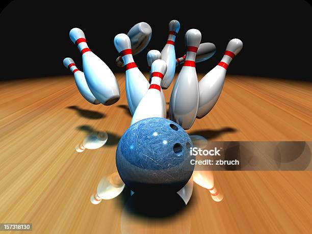 Bowling - zdjęcia stockowe i więcej obrazów Kręgielnia - Kręgielnia, Bez ludzi, Bowling