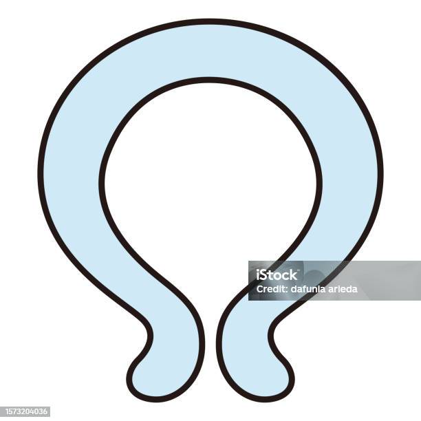 Illustration Of A Simple Cool Neck Ring Stock Illustration - Download ...