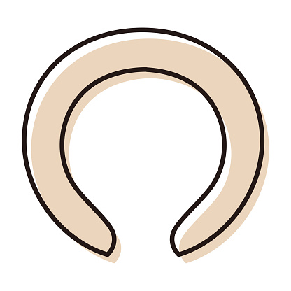 Illustration Of A Simple Cool Neck Ring Stock Illustration - Download ...