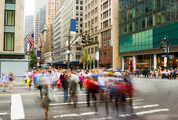 istock Rush hour on Fifth Avenue, New York 157321676