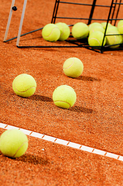 istock Training tennis balls 157325225