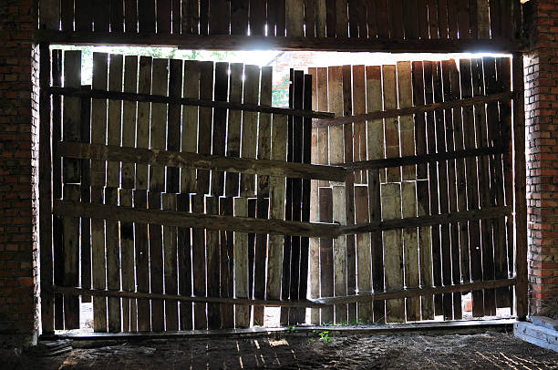 istock door of old  worn out barn 157325305