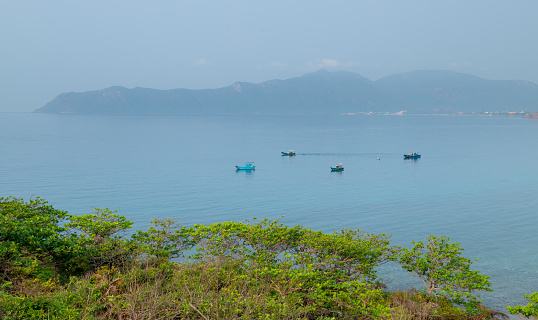 Amazing unspoiled landscape in Con Dao, Con Son island, Ba Ria Vung Tau province