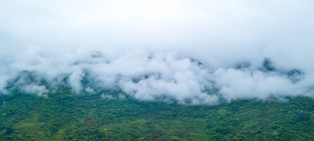 Majestic mountain landscape in Ha Giang, the northernmost of Vietnam