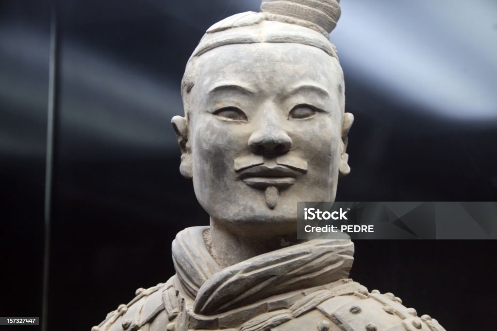 Le archer - Photo de Armée en terre cuite de l'empereur Qin Shi Huangdi libre de droits