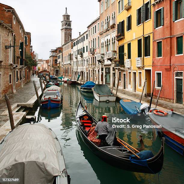 Vista Da Cidade De Veneza - Fotografias de stock e mais imagens de Canal - Água Corrente - Canal - Água Corrente, Dorsoduro, Veneza - Itália