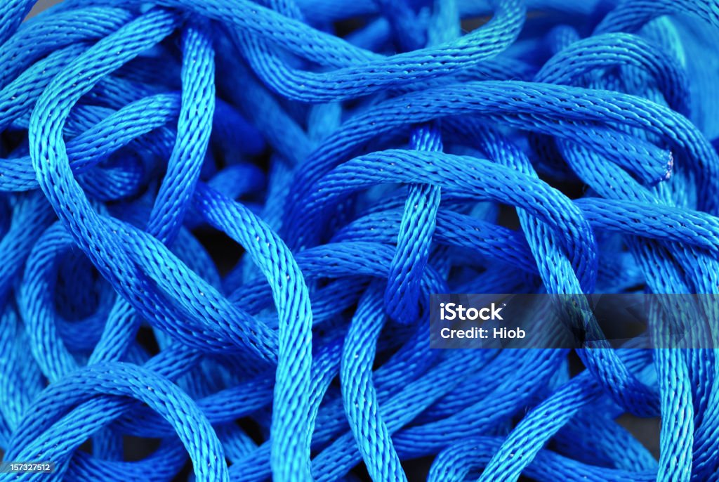 blue rope  Rope Stock Photo