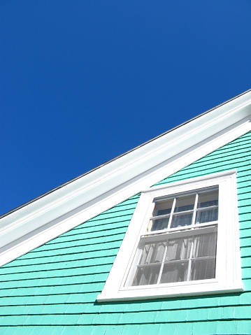 Atlantic Canada is famous for its brightly coloured wooden houses,a little extra exposure made this one superbright.