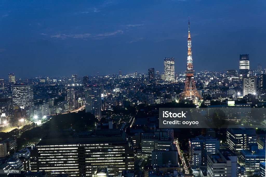 東京の夜 - イルミネーションのロイヤリティフリーストックフォト