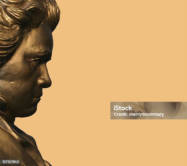 Profile Of Beethoven Stock Photo - Download Image Now - Ludwig van Beethoven, Bust - Sculpture, Composer