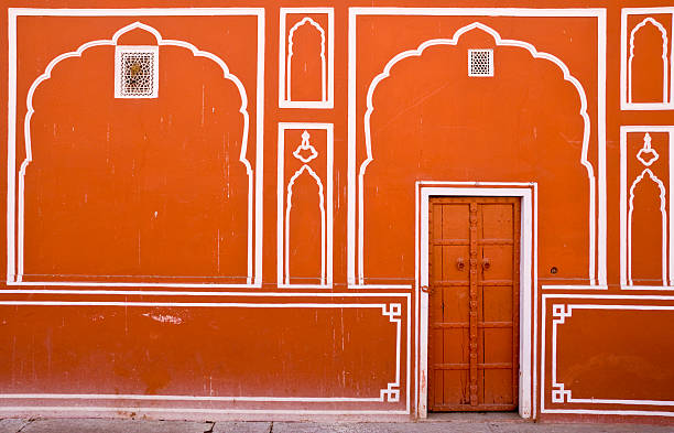 Indian Door stock photo