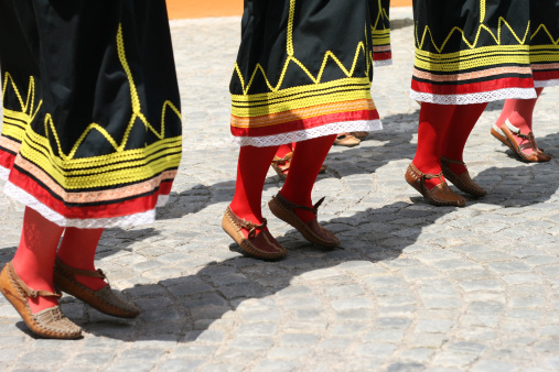 macedonian folkloristic dance