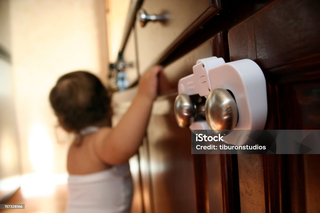 Child Proofing the Home  Child Proof Stock Photo