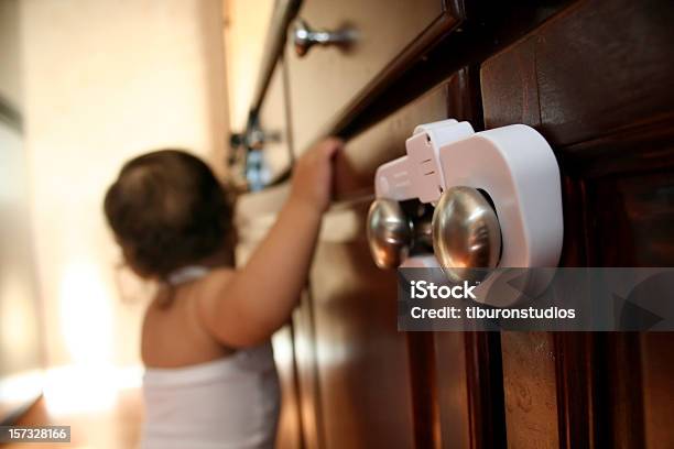 Child Proofing The Home Stock Photo - Download Image Now - Child Proof, Baby - Human Age, Safety