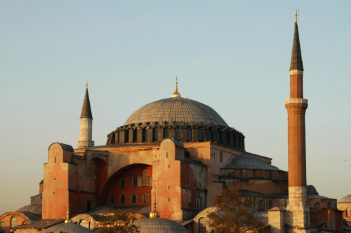 The famous Hagia Sophia in Istanbul.