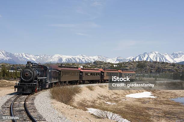 Foto de Trem A Vapor e mais fotos de stock de Alasca - Estado dos EUA - Alasca - Estado dos EUA, EUA, Skagway
