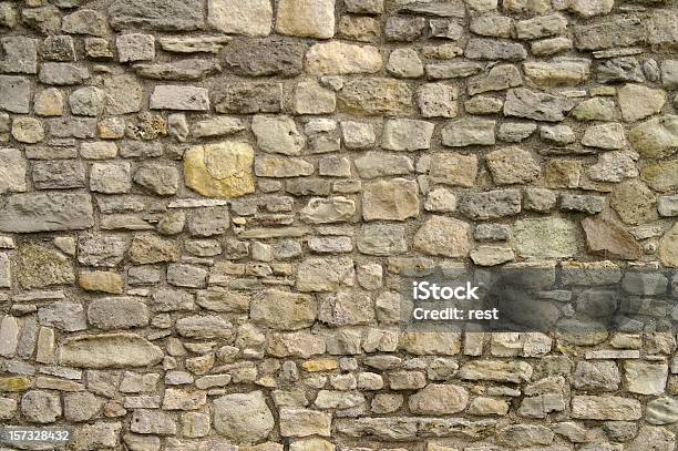 Stone Wall Stockfoto und mehr Bilder von Alt - Alt, Archäologie, Außenaufnahme von Gebäuden