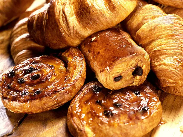 Photo of croissants and Danish
