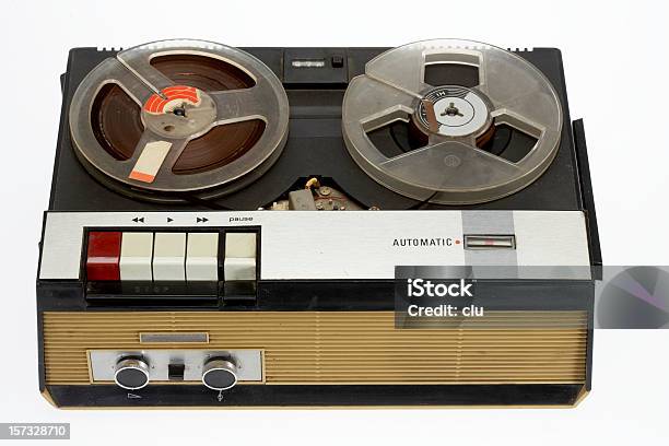 My First Tape Recorder Stock Photo - Download Image Now - Tape Recorder, Old-fashioned, Retro Style