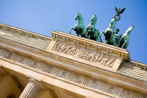 istock Four horses of Germany 157328902