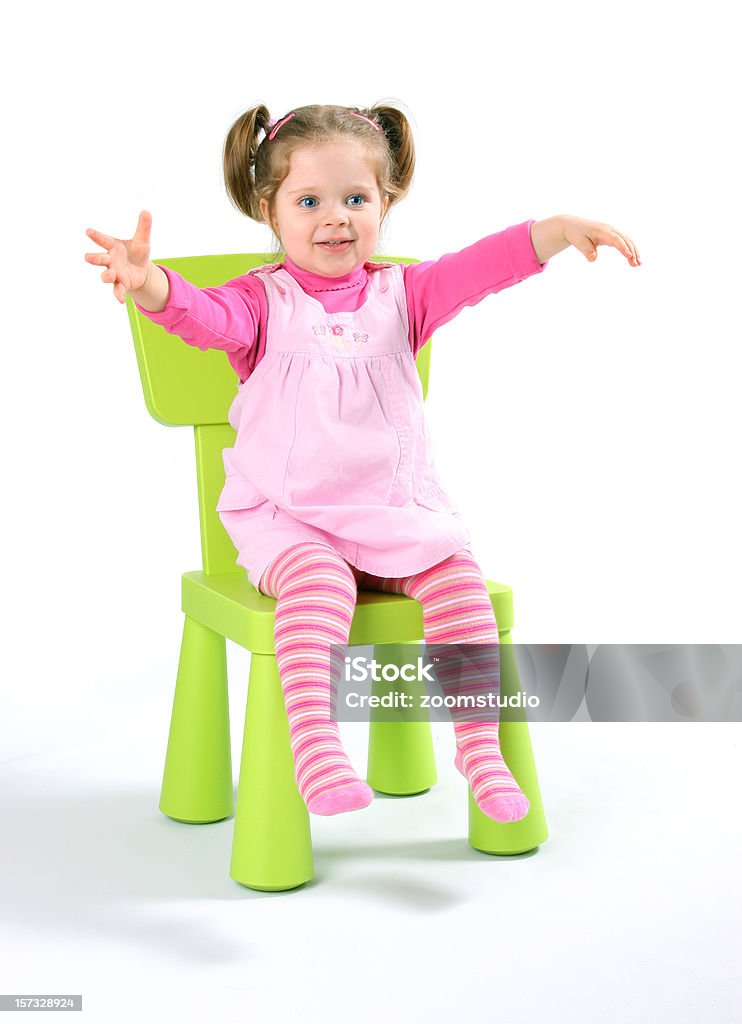 Feliz Bebé Menina - Royalty-free Alegria Foto de stock