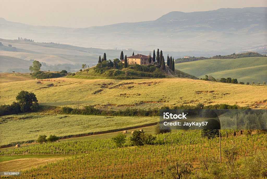 Тосканский пейзаж - Стоковые фото Тоскана роялти-фри
