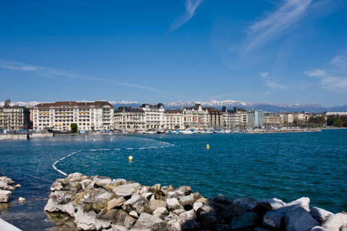Geneva Switzerland (right bank)
