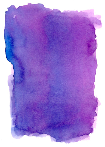 Abstract light purple pink lilac watercolor. Color gradient. Art background with space for design.