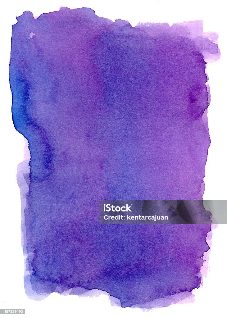 O verdadeiro roxo quadro, volume III - Foto de stock de Pintura em Aquarela royalty-free