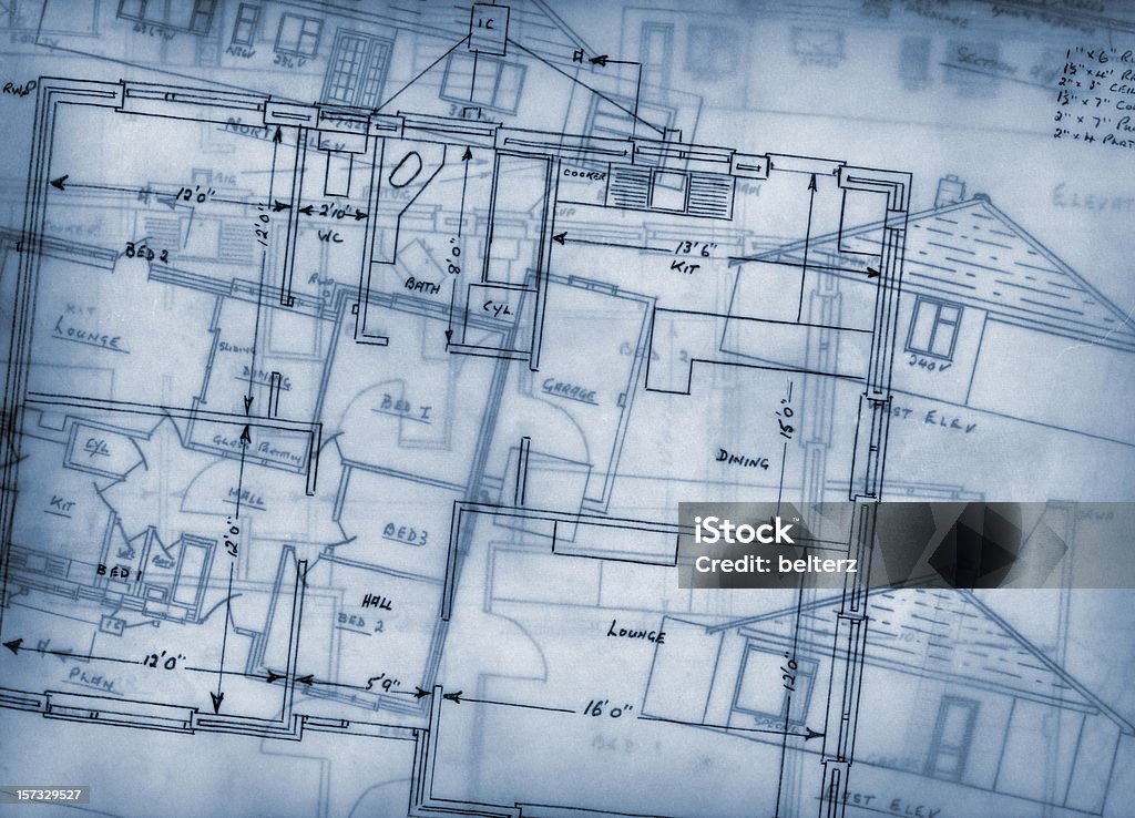 План здания - Стоковые фото Архитектура роялти-фри