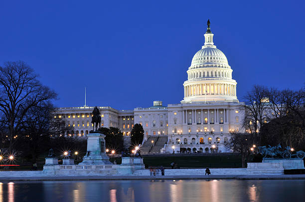 istock Night View of Capital Hill 157329649