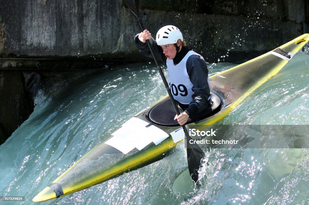 Kayak - Foto stock royalty-free di Kayaking