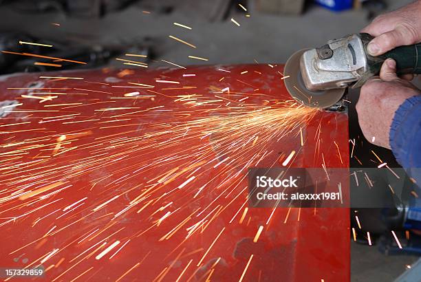 Grinder Stock Photo - Download Image Now - Car, The Human Body, Repairing