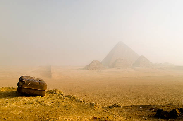 istock Pyramids of the desert 157330154