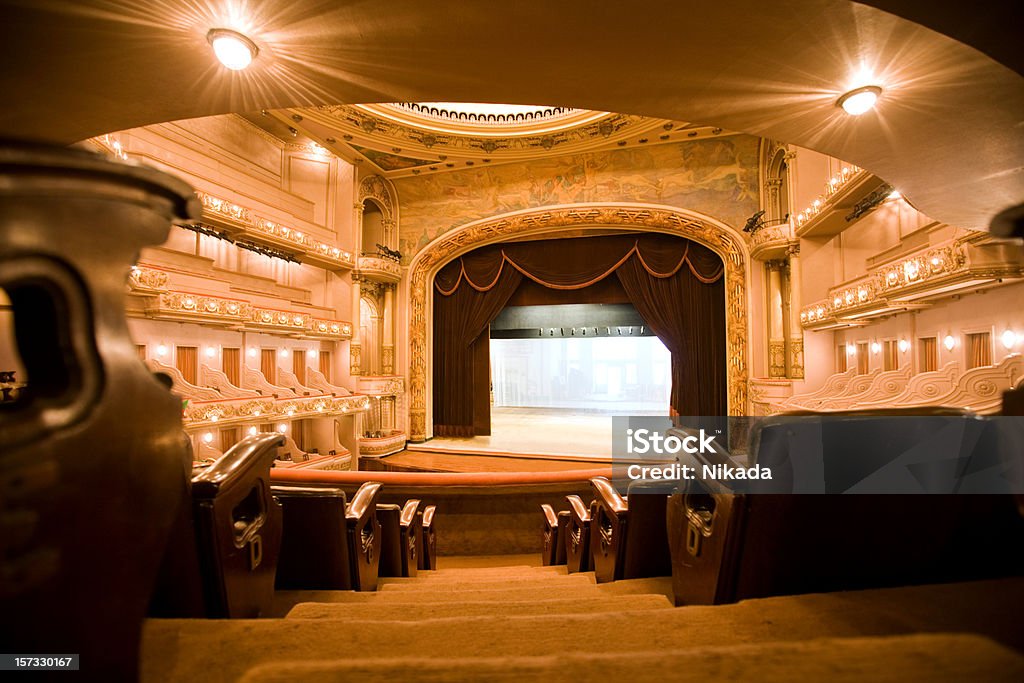 Teatro Clássico - Royalty-free Edifício de Teatro Foto de stock