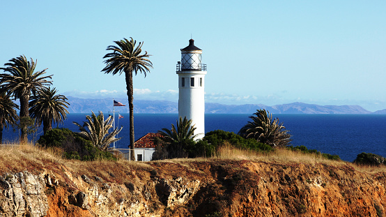 Egyptian Lighthouse in Venetian Harbor, in Chania, Crete, Greece
