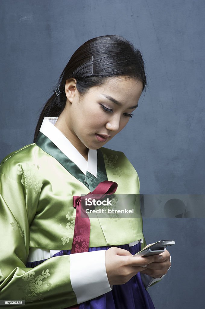 Korean dress  Japanese Culture Stock Photo