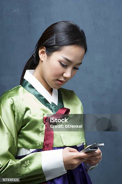 Korean Dress Stock Photo - Download Image Now - Japanese Culture, Japanese Ethnicity, 20-24 Years