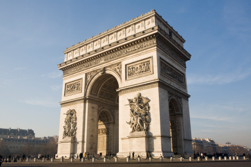 Arc de Triomphe in Paris, France.  Check out some related images below: